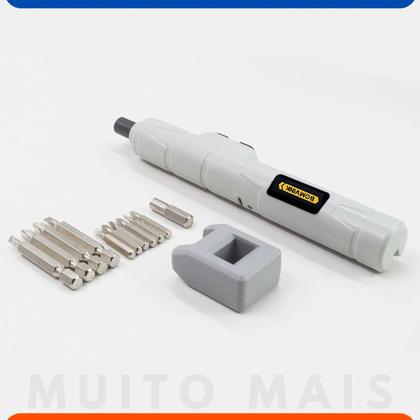 Imagem de Chave fenda philips parafusadeira eletrica c/ 12 pontas bits