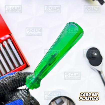 Imagem de Chave Fenda Ponta Imantada Magnética 6x100 Mm