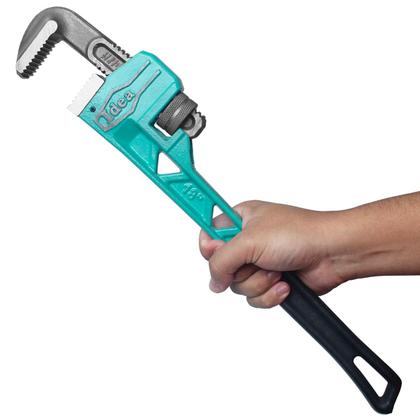 Imagem de Chave Grifo 18'' Ajustável Regulagem Encanamento Cano Tubos