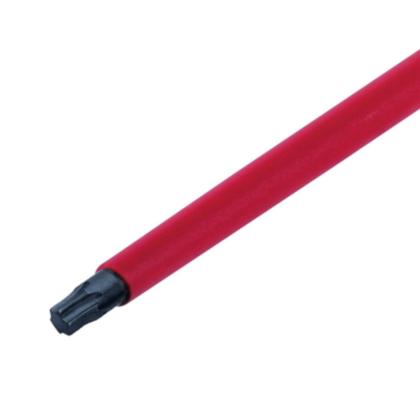 Imagem de Chave hexalobular isolada T6 x 100 mm com cabo - 163 BTX NR