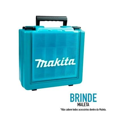 Imagem de Chave Impacto Makita DTW1002Z 18V + Kit 2 Bat. 5Ah + Soquete