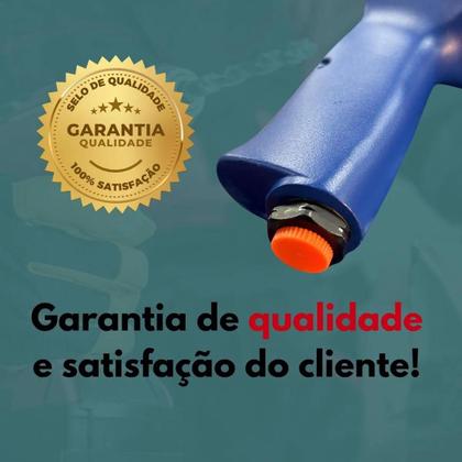 Imagem de Chave Impacto Pneumática Reverso Encaixe Quad 1 2 Pdr Pro150 Azul