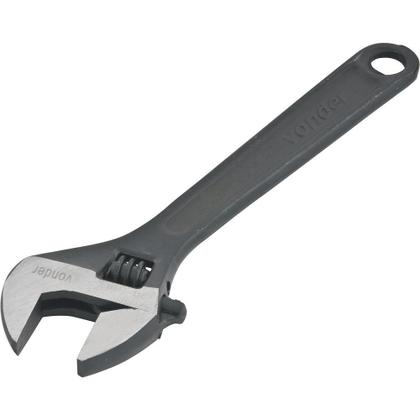 Imagem de Chave inglesa ajustável 8" aço carbono fosfatizada - Vonder