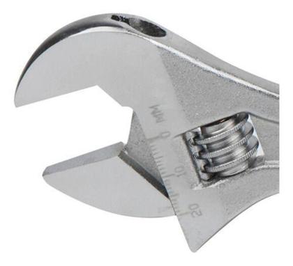 Imagem de Chave Inglesa Ajustável 8 Polegadas Reforçada Com Regulagem - Bogu Store