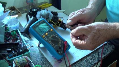 Imagem de Chave Interruptor 10A Secador De Cabelo Taiff Azul