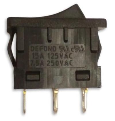 Imagem de Chave Interruptor 15A - 3 posições para secador de cabelo