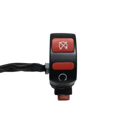Imagem de Chave Interruptor De Partida E Emergência Botão Mata Motor Honda Nxr Bros 150 Es