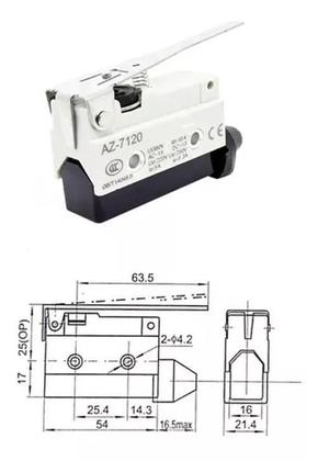 Imagem de Chave Micro Switch Modelo Micro Switch Modelo