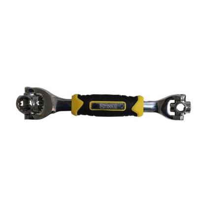 Imagem de Chave Multifuncional 48 em 1 DTOOLS - Cabo Anatômico - Aço Cromo-Molibdênio - Bitolas 8mm a 19mm