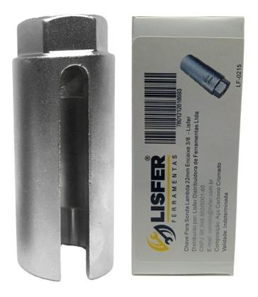 Imagem de Chave Para Sonda Lambda 10mm Com Encaixe 3/8 - Lisfer