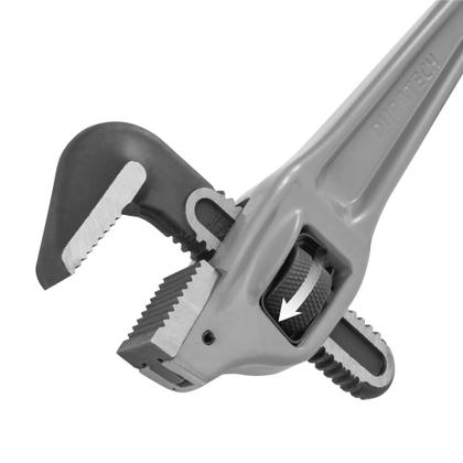 Imagem de Chave para tubos DURATECH Heavy Duty Alumínio Offset de 18 polegadas