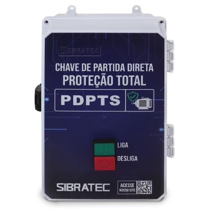 Imagem de Chave Partida Direta 10CV Trifásica 380V Proteção Total Relé Térmico Falta de Fase e Disjuntor