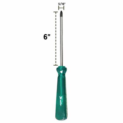 Imagem de Chave Phillips Aço Cromo-Vanádio 5/16 x 6 Polegadas MTX