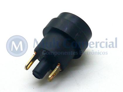 Imagem de Chave Push-Button 1A - CS-392 - Preto - Margirius
