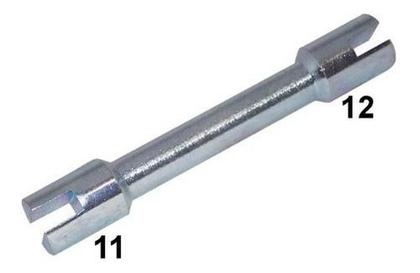 Imagem de Chave Raio Titan 125 Ybr 125 Factor 125 150 11 X 12