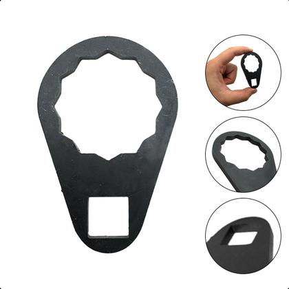 Imagem de Chave Saca Filtro 32mm Com Encaixe De 1/2 Polegada Ideal Para Troca De Filtros De Óleo Automotivos