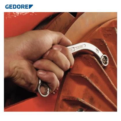 Imagem de Chave Starter Meia Lua Da Gedore 11 X 13 Mm 006.001 Prateado