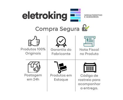 Imagem de Chave Tic-Tac Redonda Technoise Preta - (Pacote Com 10 Peças)