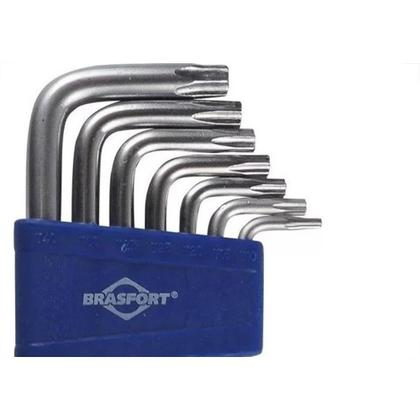 Imagem de Chave Torx Brasfort T10 A T40 Com 07 Pecas - 7883