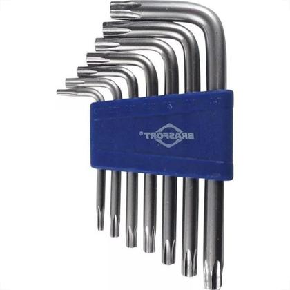 Imagem de Chave Torx Brasfort T10 A T40 Com 07 Pecas - 7883