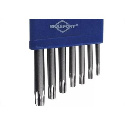 Imagem de Chave Torx Brasfort T10 A T40 Com 07 Pecas - 7883