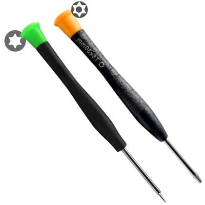 Chave Torx T8 E T6 Com Furo P Controle e vídeo games - Chave Tork