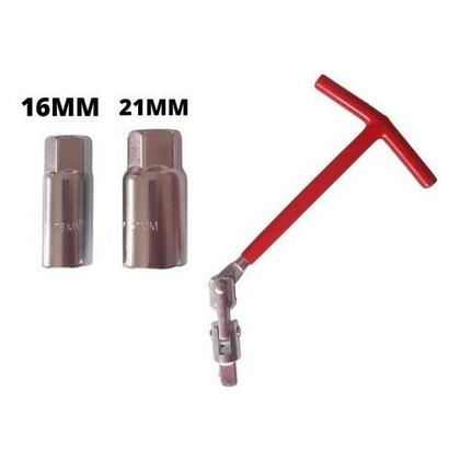 Imagem de Chave Vela Articulada 16mm/21mm Automotiva Veicular