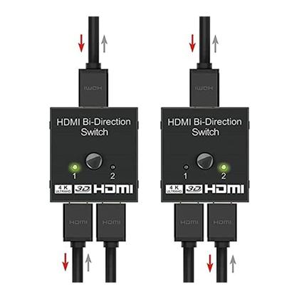 Imagem de Chaveador Swither Seletor Divisor Hdmi 2.0 2x1 1x2 4k 60Hz