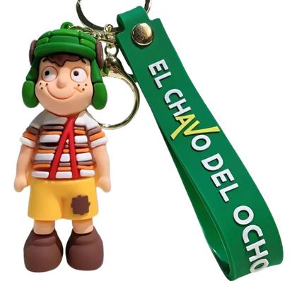 Imagem de Chaveiro 3d Chaves Personagem Turma Do Chaves Coleção Chave Carro Bolsa