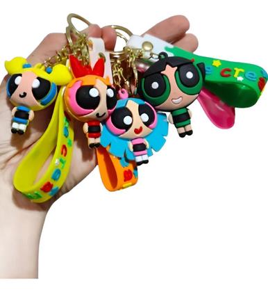 Imagem de Chaveiro 3d Docinho Meninas Superpoderosas Personagem Chave Carro Bolsa Pingente
