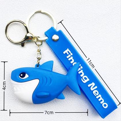 Imagem de Chaveiro 3d Dory Baleia Personagem Nemo Chave Carro Bolsa Pingente