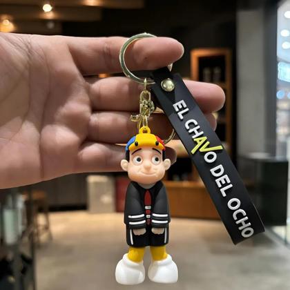 Imagem de Chaveiro 3d Kiko Turma Do Chaves Personagem Coleção Chave Carro Bolsa
