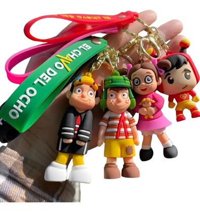 Imagem de Chaveiro 3d Kiko Turma Do Chaves Personagem Coleção Chave Carro Bolsa