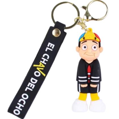 Imagem de Chaveiro 3d Kiko Turma Do Chaves Personagem Coleção Chave Carro Bolsa