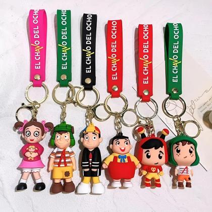 Imagem de Chaveiro 3d Kiko Turma Do Chaves Personagem Coleção Chave Carro Bolsa