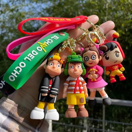 Imagem de Chaveiro 3d Kiko Turma Do Chaves Personagem Coleção Chave Carro Bolsa