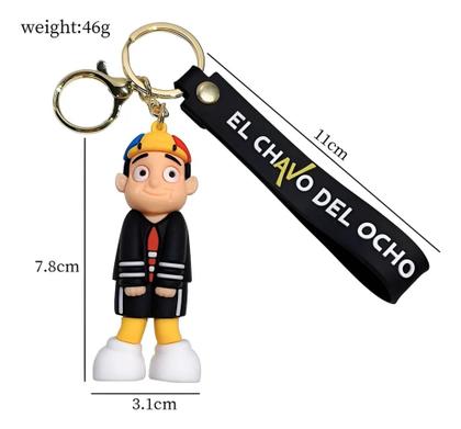Imagem de Chaveiro 3d Kiko Turma Do Chaves Personagem Coleção Chave Carro Bolsa