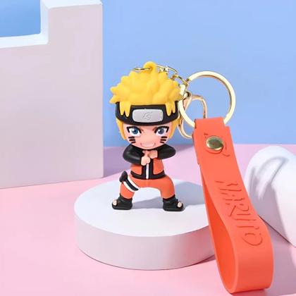 Imagem de Chaveiro 3d Naruto Azumaki Personagem Coleção Anime Chave Carro Bolsa Pingente
