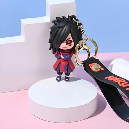 Imagem de Chaveiro 3d Naruto Madara Uchiha Personagem Coleção Anime Chave Carro Bolsa Pingente