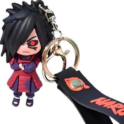 Imagem de Chaveiro 3d Naruto Madara Uchiha Personagem Coleção Anime Chave Carro Bolsa Pingente