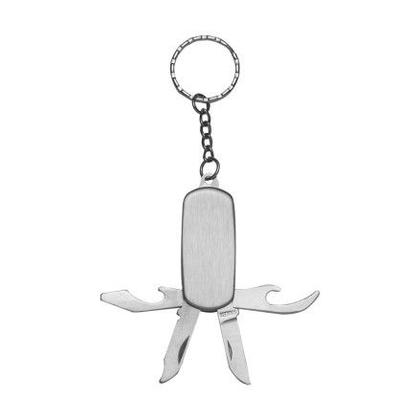 Imagem de Chaveiro 4em1 Canivete de Metal Para Chery Tiggo 2 Tiggo 8 T