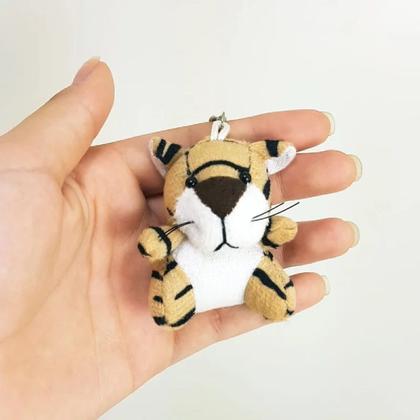 Imagem de Chaveiro Bichos Animal de Pelúcia Safari Lembrancinha Festa