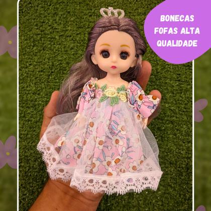 Imagem de Chaveiro Boneca Chibi Fofinha Estilo Kawaii Moe Anime 15cm