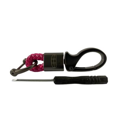 Imagem de Chaveiro Carro Metal c/ detalhe Couro Genuíno Geely Ec7 Gc2