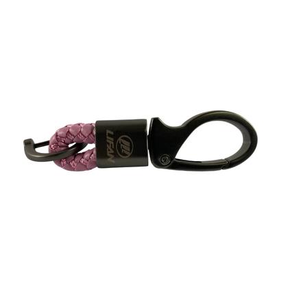 Imagem de Chaveiro Carro Metal c/ detalhe Couro Genuíno Lifan X80 X60