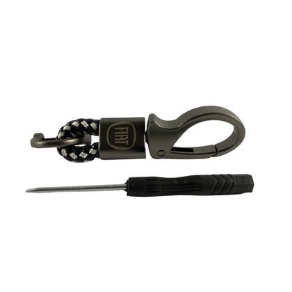 Imagem de Chaveiro Carro Metal c/ detalhe Couro Genuíno todos Modelos