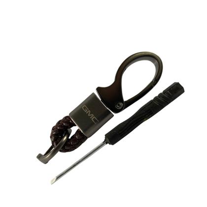 Imagem de Chaveiro Carro Metal c/ detalhe Couro Genuíno todos Modelos