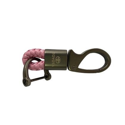 Imagem de Chaveiro Carro Metal c/ detalhe Couro Genuíno Toyota Corolla