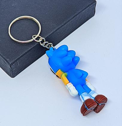 Imagem de Chaveiro com Pingente Mini Boneco 3D emborrachado Super Heróis Homem Aranha Stitch Chaveiros Presente Meninos/Meninas