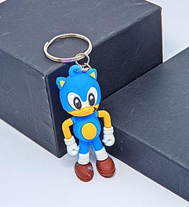 Imagem de Chaveiro com Pingente Mini Boneco 3D emborrachado Super Heróis Homem Aranha Stitch Chaveiros Presente Meninos/Meninas